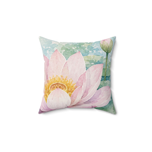 Lotus Calm Decorative Pillow