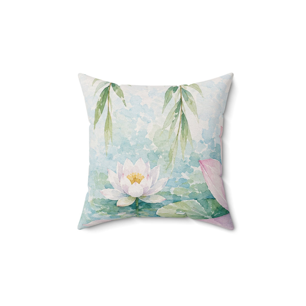 Lotus Calm Decorative Pillow